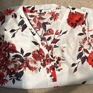 Floral Print Dressy Tank